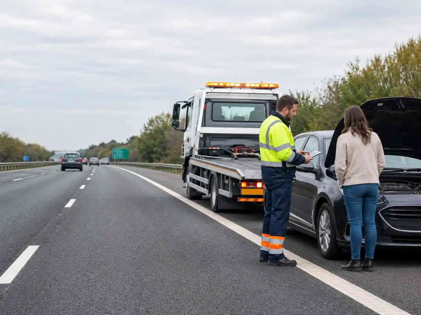SureWay breakdown recovery on the M4 corridor near Reading
